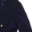 画像5: J.PRESS（J.プレス）4B BAGGY FIT BLAZER（4B バギーフィットブレザー）"T/W STRETCH TROPICAL" / Navy（ネイビー） (5)