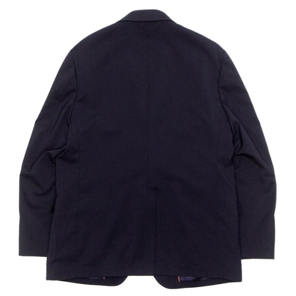 画像2: J.PRESS（J.プレス）3B BAGGY FIT BLAZER（3B バギーフィットブレザー）"T/W STRETCH TROPICAL" / Navy（ネイビー） (2)