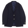 画像1: J.PRESS（J.プレス）3B BAGGY FIT BLAZER（3B バギーフィットブレザー）"T/W STRETCH TROPICAL" / Navy（ネイビー） (1)