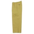 画像3: blurhms ROOTSTOCK（ブラームスルーツストック）52 Wide Chino Pants（52 ワイドチノパンツ）/ Kahki（カーキ）【裾上げ無料】 (3)