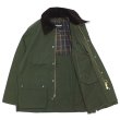 画像3: Barbour（バブァー） BEDALE " Over Size"（ビデイル・オーバーサイズ）"PEACH SKIN" / Sage（セージ） (3)