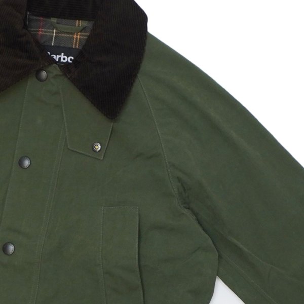 画像6: Barbour（バブァー） BEDALE " Over Size"（ビデイル・オーバーサイズ）"PEACH SKIN" / Sage（セージ） (6)