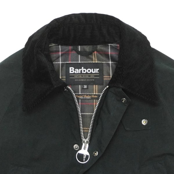 画像5: Barbour（バブァー） BEDALE " Over Size"（ビデイル・オーバーサイズ）"PEACH SKIN" / Black（ブラック） (5)