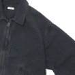画像5: alvana（アルヴァナ）Black Twill  Detroit Zip Jacket （ブラックツイルデトロイトジップジャケット）/ Black（ブラック） (5)