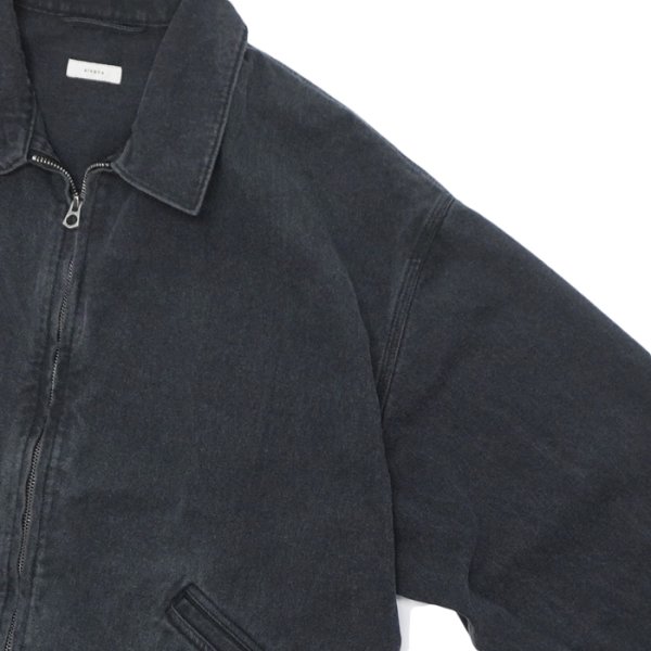 画像5: alvana（アルヴァナ）Black Twill  Detroit Zip Jacket （ブラックツイルデトロイトジップジャケット）/ Black（ブラック） (5)