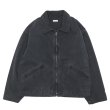 画像1: alvana（アルヴァナ）Black Twill  Detroit Zip Jacket （ブラックツイルデトロイトジップジャケット）/ Black（ブラック） (1)