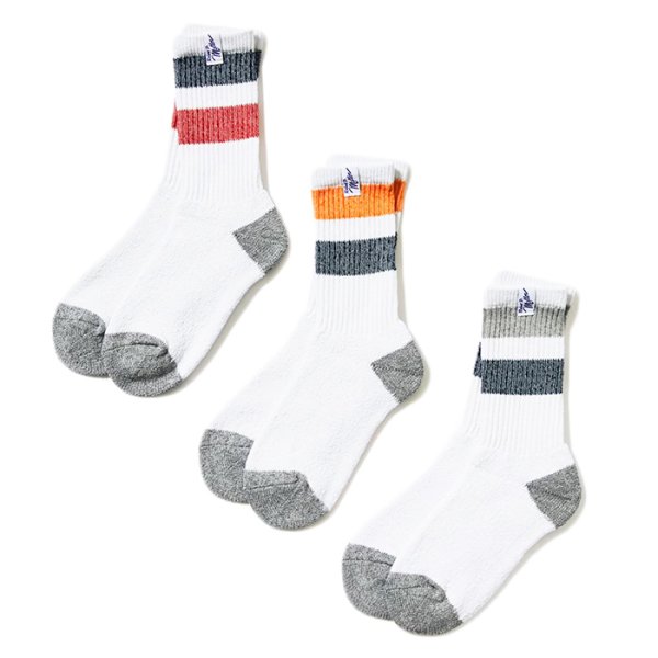 画像3: Robert P.Miller（ロバートPミラー）3P Crew length socks（3ピース クルーレングスソックス）"Women" (3)