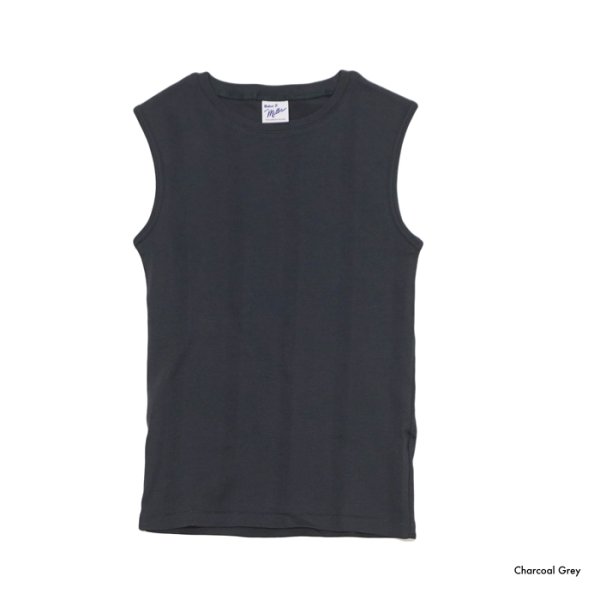 画像4: Robert P.Miller（ロバートPミラー）Panel-rib C/N Tanktop（パネルリブクルーネックタンクトップ）"Women"  / 3Colors（全3色展開） (4)