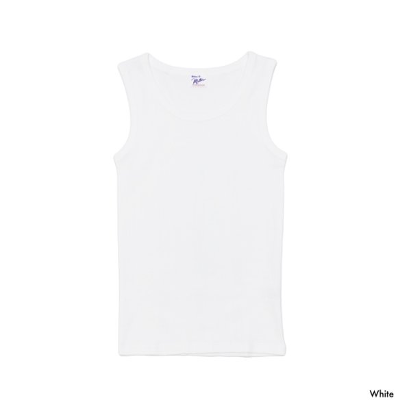 画像2: Robert P.Miller（ロバートPミラー）Panel-rib Tanktop（パネルリブタンクトップ）"Women"  / 3Colors（全3色展開） (2)