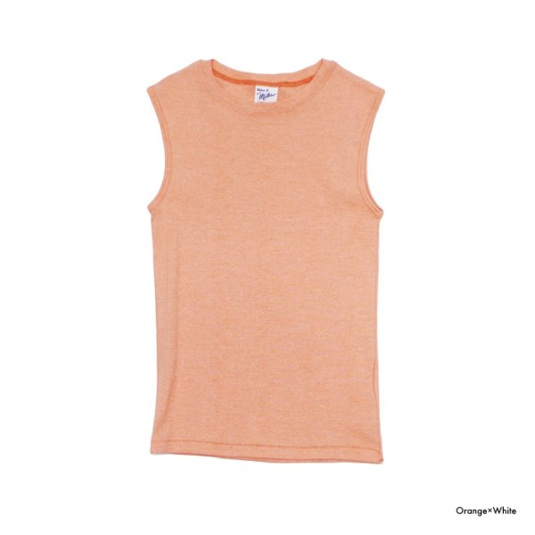 画像2: Robert P.Miller（ロバートPミラー）Panel-rib C/N Tanktop（パネルリブクルーネックタンクトップ）"Women"  / 3Colors（全3色展開） (2)