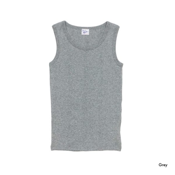 画像3: Robert P.Miller（ロバートPミラー）Panel-rib Tanktop（パネルリブタンクトップ）"Women"  / 3Colors（全3色展開） (3)