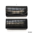 画像10: WILD SWANS（ワイルドスワンズ）CLIPPERIII（クリッパー3）キーケース"クロコダイル"/Black（ブラック） (10)