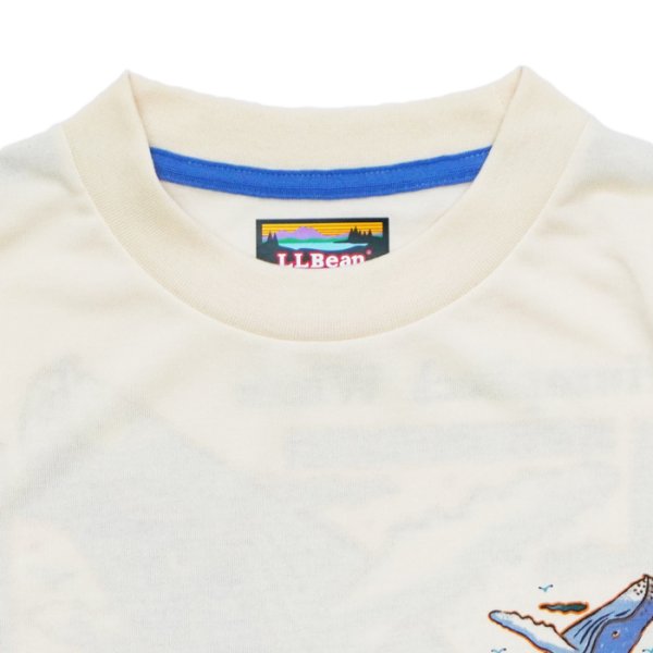 画像5: L.L.Bean Japan Edition（エルエルビーン ジャパンエディション）Dover Foxcroft Short-Sleeve Tee（ドーバーフォックロフトショーロスリーブT）/ #92 White（ホワイト）”Humpback Whale" (5)