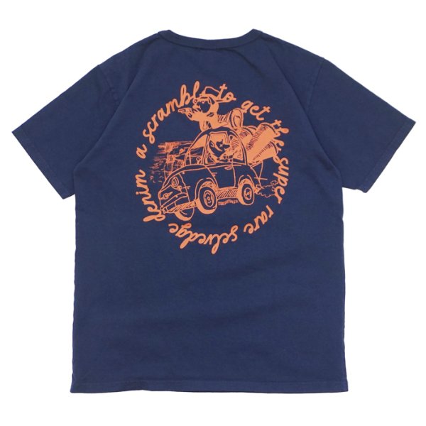 画像5: STUDIO D'ARTISAN（ステュディオ・ダ・ルチザン）USAコットンプリントＴシャツ / White（ホワイト）・Navy（ネイビー） (5)