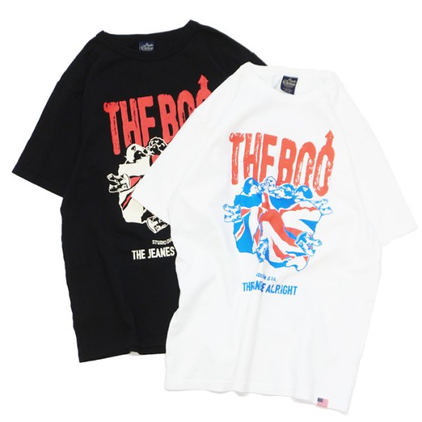 画像1: STUDIO D'ARTISAN（ステュディオ・ダ・ルチザン）USAコットンプリントＴシャツ / White（ホワイト）・Black（ブラック） (1)