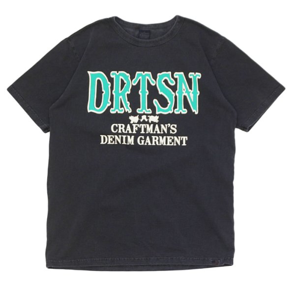 画像4: STUDIO D'ARTISAN（ステュディオ・ダ・ルチザン）USAコットンプリントＴシャツ / Green（グリーン）・Black（ブラック） (4)