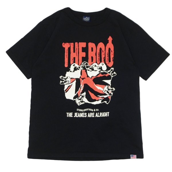 画像4: STUDIO D'ARTISAN（ステュディオ・ダ・ルチザン）USAコットンプリントＴシャツ / White（ホワイト）・Black（ブラック） (4)