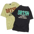 画像1: STUDIO D'ARTISAN（ステュディオ・ダ・ルチザン）USAコットンプリントＴシャツ / Green（グリーン）・Black（ブラック） (1)