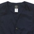 画像4: Post O'Alls（ポストオーバーオールズ）DEE Vest 2（ディー・ベスト 2）"Crinkle Nylon Taffeta" / Navy（ネイビー） (4)