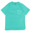 画像1: Good On（グッドオン）Short Sleeve Heavy Raglan Pocket Tee（ショートスリーブヘビーラグランポケットTシャツ）"Pigment Dye" / Mint（ミント） (1)