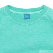 画像3: Good On（グッドオン）Short Sleeve Heavy Raglan Pocket Tee（ショートスリーブヘビーラグランポケットTシャツ）"Pigment Dye" / Mint（ミント） (3)