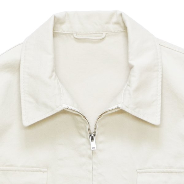 画像4: KAPTAIN SUNSHINE（キャプテンサンシャイン）Navy Zip Jacket（ネイビージップジャケット）/ Ecru（エクリュ） (4)