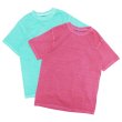 画像1: Good On（グッドオン）Short Sleeve Crew Neck Tee（ショートスリーブクルーネックTシャツ）"Pigment Dye" / Cherry（チェリー）・Mint（ミント） (1)