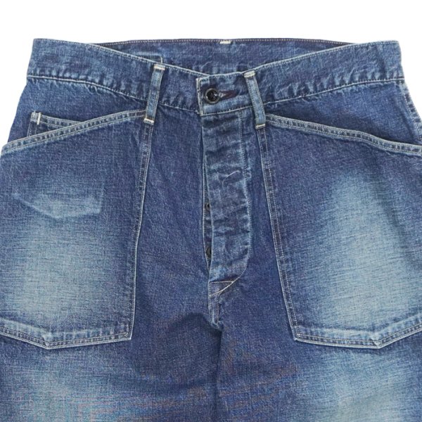 画像4: *A VONTADE（アボンタージ）Mil.Denim Trousers（ミルデニムトラウザーズ）”Vintage Washed" / Indigo（インディゴ）【裾上げ無料】 (4)