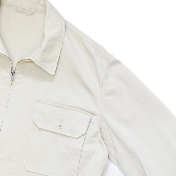 画像5: KAPTAIN SUNSHINE（キャプテンサンシャイン）Navy Zip Jacket（ネイビージップジャケット）/ Ecru（エクリュ） (5)