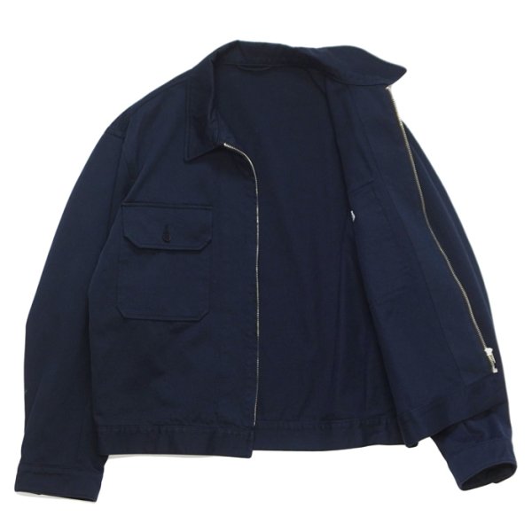 画像3: KAPTAIN SUNSHINE（キャプテンサンシャイン）Navy Zip Jacket（ネイビージップジャケット）/ Navy（ネイビー） (3)