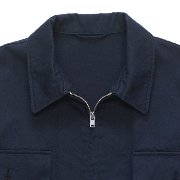 画像4: KAPTAIN SUNSHINE（キャプテンサンシャイン）Navy Zip Jacket（ネイビージップジャケット）/ Navy（ネイビー） (4)