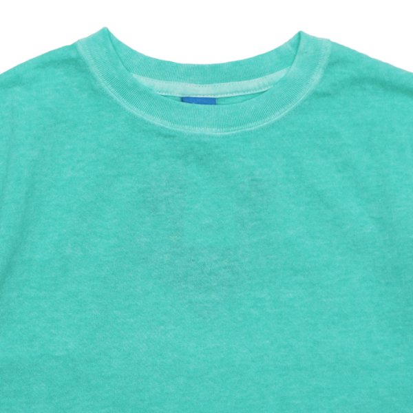 画像6: Good On（グッドオン）Short Sleeve Crew Neck Tee（ショートスリーブクルーネックTシャツ）"Pigment Dye" / Cherry（チェリー）・Mint（ミント） (6)