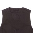 画像4: *A VONTADE（アボンタージ）Utility Vest（ユーティリティベスト）"Cotton Hemp Duck" / INK（インク） (4)
