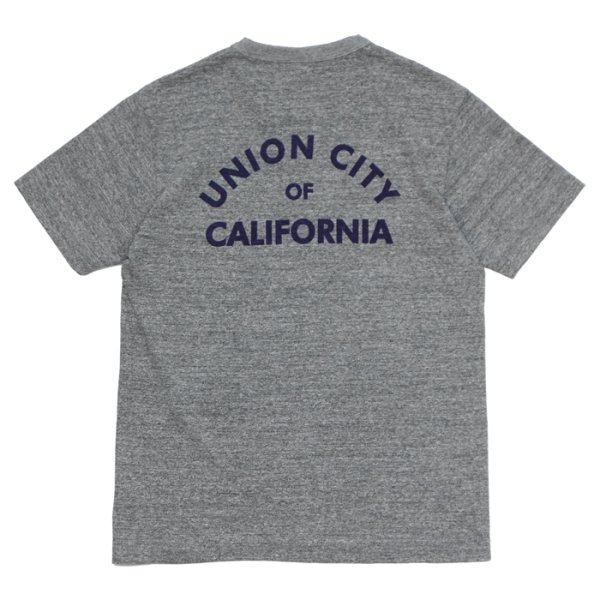 画像5: BARNS OUTFITTERS (バーンズアウトフィッターズ) "STANDARD" TSURI-AMI Crew Print T-Shirt (吊り編みクループリントTシャツ) / White（ホワイト）・Grey (グレー) (5)