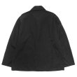 画像2: KAPTAIN SUNSHINE（キャプテンサンシャイン）Gaba.Work Shirt Jacket（ギャバワークシャツジャケット）/ Black（ブラック） (2)
