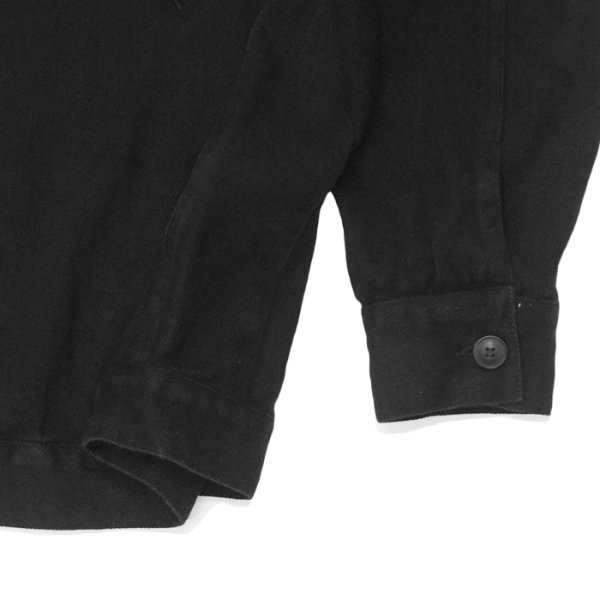 画像6: alvana（アルヴァナ）NATURAL TWILL SHORT JACKET（ナチュラルツイルショートジャケット）/ INK Black（インクブラック） (6)