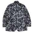 画像2: ENGINEERED GARMENTS（エンジニアードガーメンツ）AN Jacket（ANジャケット）"CP Paisley Jacquard" / Black（ブラック） (2)