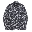 画像1: ENGINEERED GARMENTS（エンジニアードガーメンツ）AN Jacket（ANジャケット）"CP Paisley Jacquard" / Black（ブラック） (1)