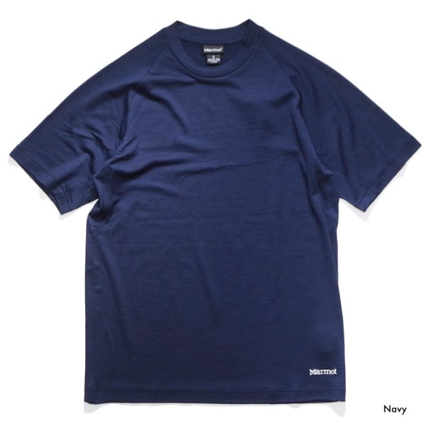画像2: Marmot（マーモット）Marmot Merino Wool Tee（マーモットメリノウールT）/ 4Colors（全4色展開） (2)