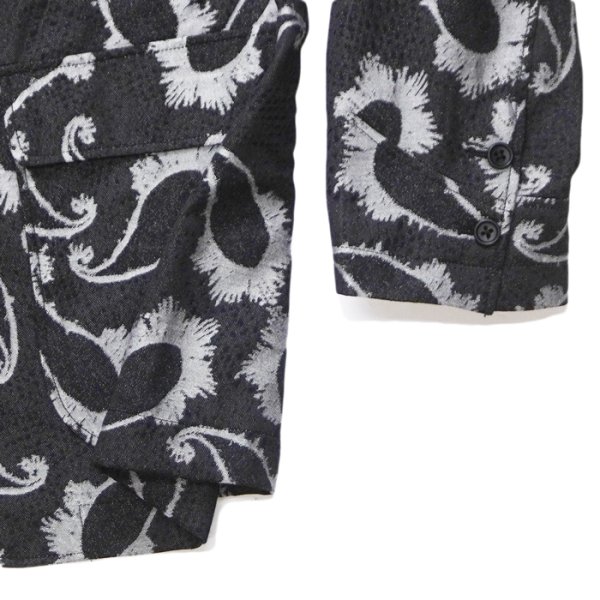 画像6: ENGINEERED GARMENTS（エンジニアードガーメンツ）AN Jacket（ANジャケット）"CP Paisley Jacquard" / Black（ブラック） (6)