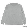 画像4: KAPTAIN SUNSHINE（キャプテンサンシャイン）Suvin Supima Tube Long Sleeve Tee Heavy（スビンスーピマチューブロングスリーブヘビーTシャツ）"SUVIN SUPIMA TUBE JERSEY HEAVY" / 3Colors（全3色展開） (4)