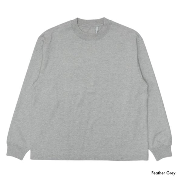 画像4: KAPTAIN SUNSHINE（キャプテンサンシャイン）Suvin Supima Tube Long Sleeve Tee Heavy（スビンスーピマチューブロングスリーブヘビーTシャツ）"SUVIN SUPIMA TUBE JERSEY HEAVY" / 3Colors（全3色展開） (4)
