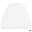 画像2: KAPTAIN SUNSHINE（キャプテンサンシャイン）Suvin Supima Tube Long Sleeve Tee Heavy（スビンスーピマチューブロングスリーブヘビーTシャツ）"SUVIN SUPIMA TUBE JERSEY HEAVY" / 3Colors（全3色展開） (2)