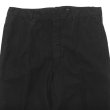 画像4: KAPTAIN SUNSHINE（キャプテンサンシャイン）Gaba.Buckleback Work Trousers（ギャバ バックルバックワークトラウザーズ） / Black（ブラック） (4)