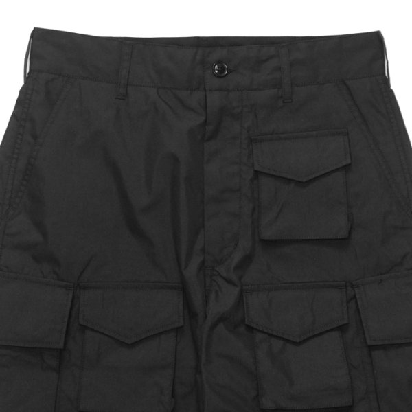 画像4: ENGINEERED GARMENTS（エンジニアードガーメンツ）FA PANT（FAパンツ）"Lightweight Nyco Poplin" / Black（ブラック） (4)