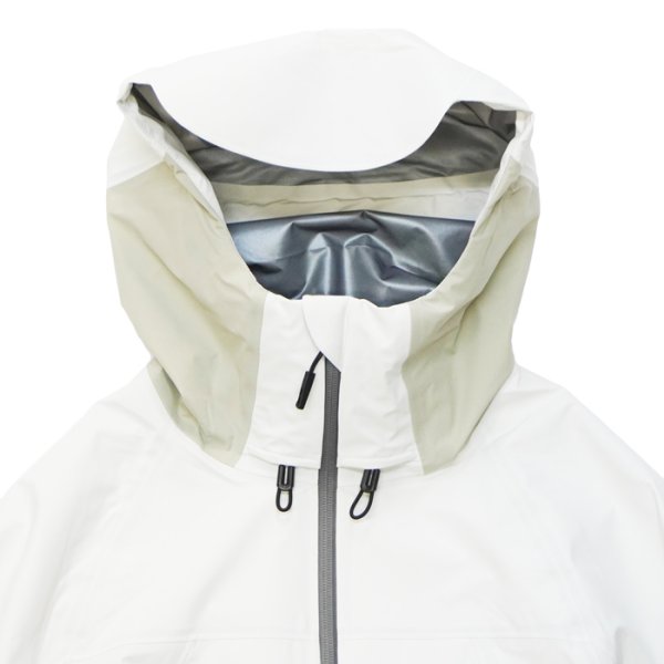 画像4: Marmot（マーモット）GTX Frey Jacket（ゴアテックスフレイジャケット）"GORE-TEX Preformance Fabric" / White×Beige（ホワイト×ベージュ） (4)