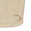 画像5: alvana（アルヴァナ）LINEN S/S REGULAR COLLAR SHIRT （リネンS/Sレギュラーカラーシャツ）/ Ecru（エクリュ） (5)