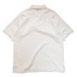 画像3: *A VONTADE（アボンタージ）Surfknit Polo SS（サーフニットポロSS） / Ecru（エクリュ）・INK（インク） (3)