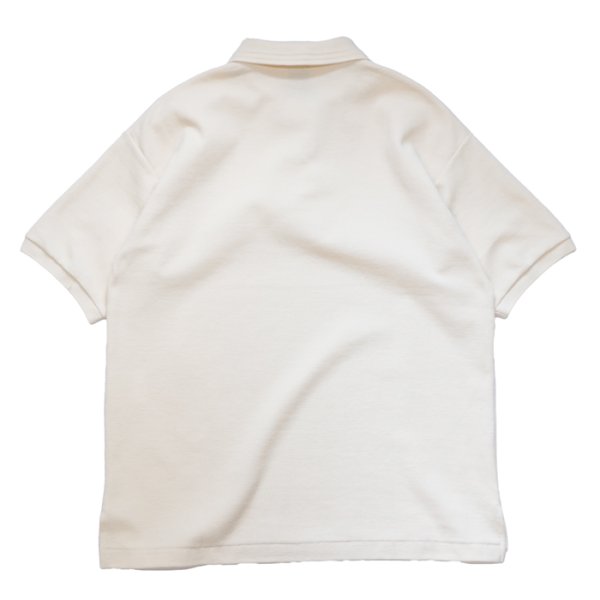 画像3: *A VONTADE（アボンタージ）Surfknit Polo SS（サーフニットポロSS） / Ecru（エクリュ）・INK（インク） (3)