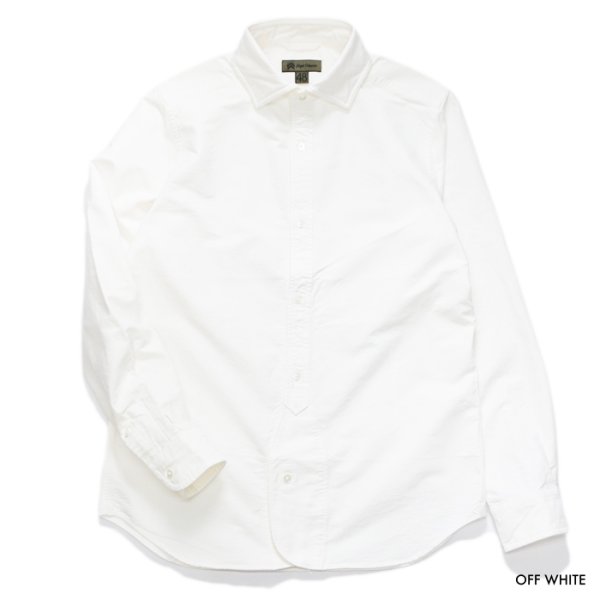 画像3: Nigel Cabourn（ナイジェル・ケーボン）BRITISH OFFICER'S SHIRT（ブリティッシュオフィサーズシャツ）”VINTAGE OXFORD" / 3Colors（全3色展開） (3)